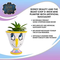 Disney Collection Beauty & The Beast Chip Planter Planter