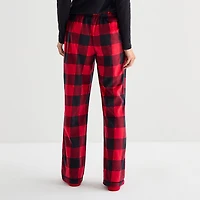 Sleep Chic Womens Fleece Pajama Pants With Sock