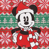 Toddler Boys Crew Neck Long Sleeve Regular Fit Mickey Mouse Graphic T-Shirt