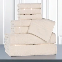 SUPERIOR® Mile Collection 8-pc. Quick Dry Solid Bath Towel Set