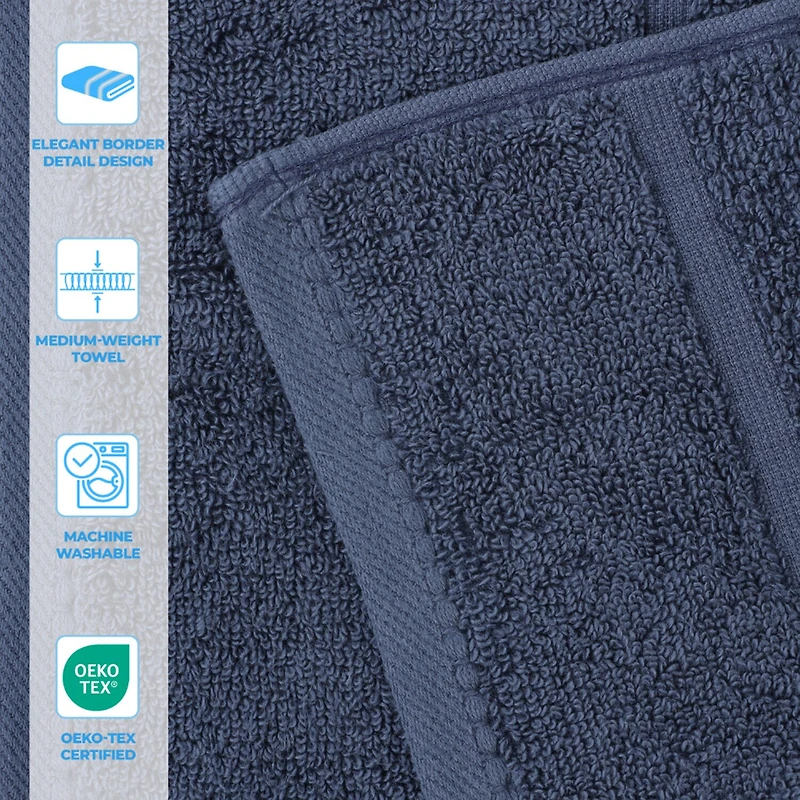 SUPERIOR® Mile Collection 3-pc. Quick Dry Solid Bath Towel Set