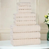 SUPERIOR® Mika Collection 9-pc. Quick Dry Solid Bath Towel Set