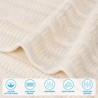 SUPERIOR® Mika Collection 9-pc. Quick Dry Solid Bath Towel Set