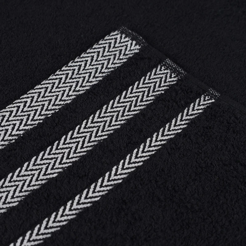 SUPERIOR® Hays Collection | 100% Cotton 3-pc. Quick Dry Bath Towel
