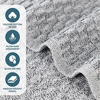 SUPERIOR® Juno Collection 6-pc. Solid Hand Towel