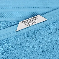 SUPERIOR® Honeycomb Collection | 100% Combed Cotton 6-pc. Quick Dry Solid Bath Towel Set