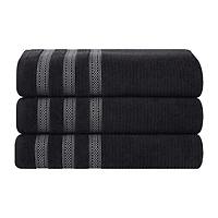SUPERIOR® Brea Collection | 100% Cotton 3-pc. Quick Dry Geometric Bath Towel