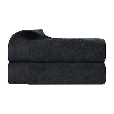 SUPERIOR® Honeycomb Collection | 100% Combed Cotton 2-pc. Bath Sheet