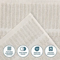 SUPERIOR® Juno Collection -pc. Quick Dry Solid Bath Towel Set