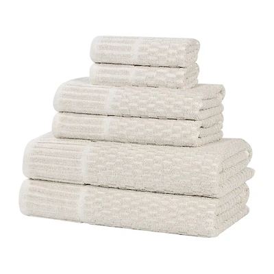 SUPERIOR® Juno Collection -pc. Quick Dry Solid Bath Towel Set