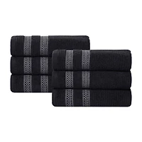 SUPERIOR® Brea Collection | 100% Cotton 6-pc. Solid Hand Towel