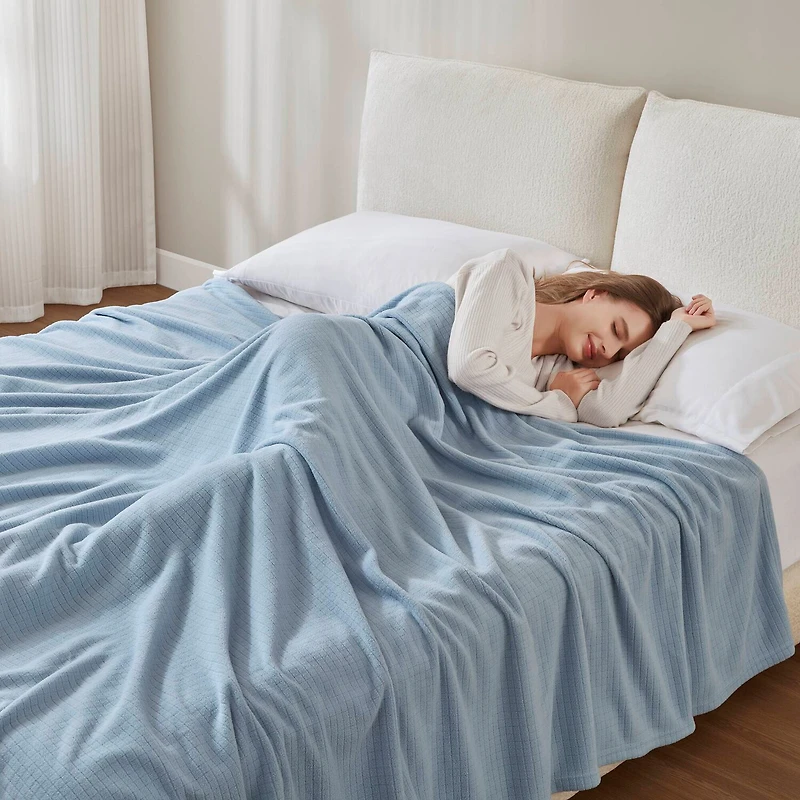 True North By Sleep Philosophy Microfleece Geometric Blanket
