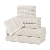 SUPERIOR® Juno Collection 8-pc. Quick Dry Solid Bath Towel Set