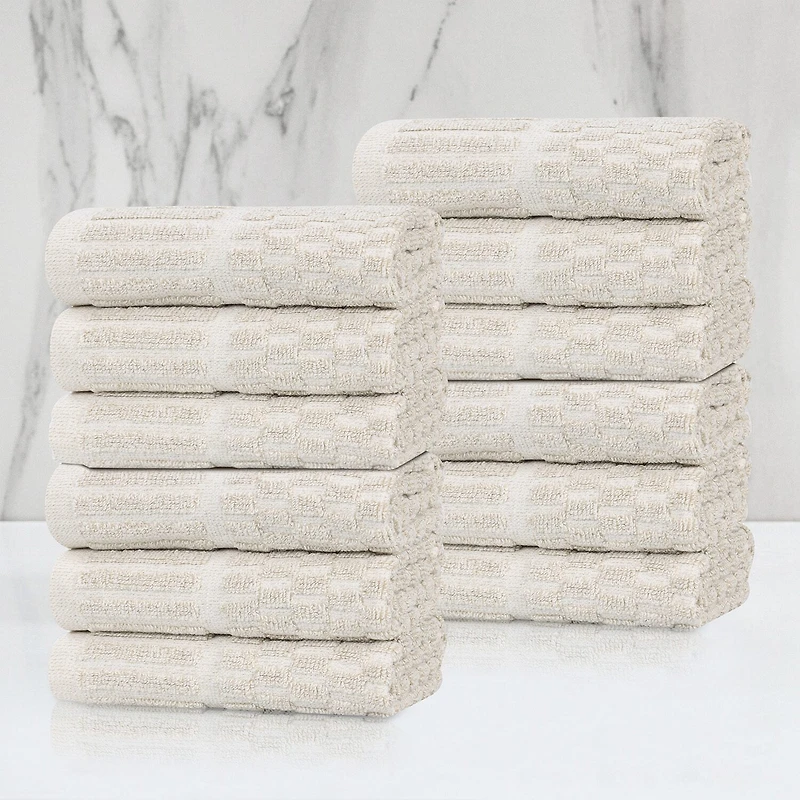 SUPERIOR® Juno Collection 12-pc. Quick Dry Washcloth