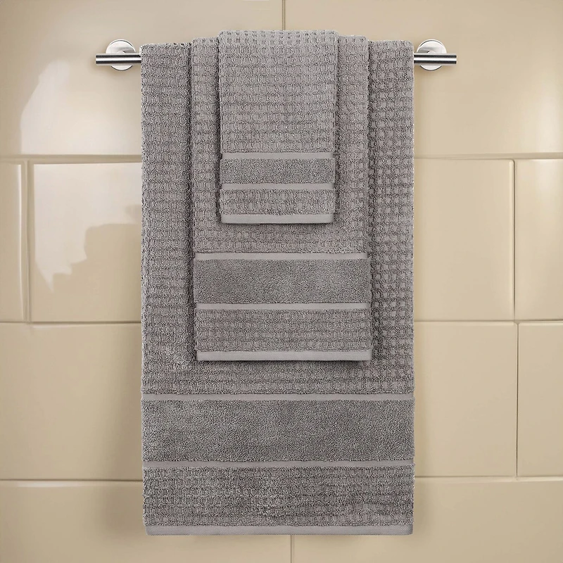 SUPERIOR® Napa Collection | 100% Cotton 3-pc. Quick Dry Solid Bath Towel Set