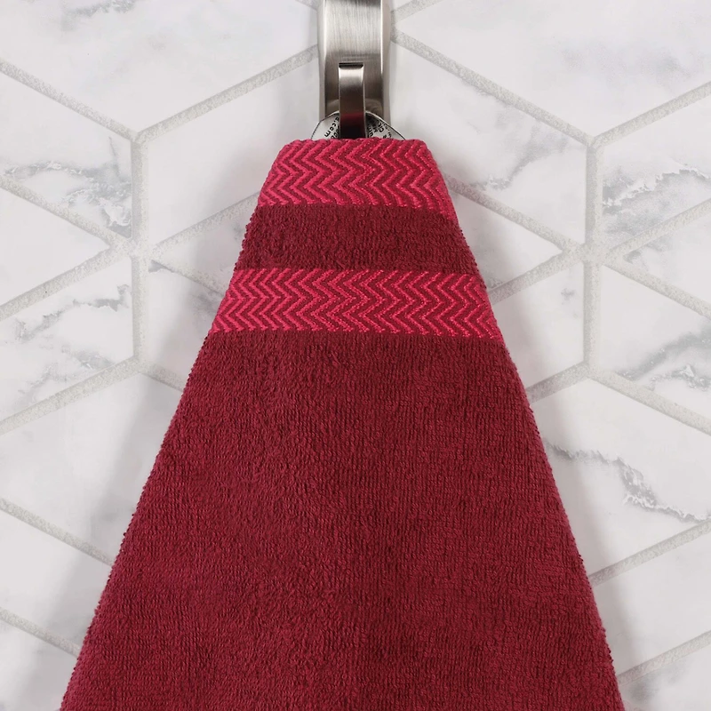 SUPERIOR® Hays Collection | 100% Cotton 3-pc. Quick Dry Solid Bath Towel Set