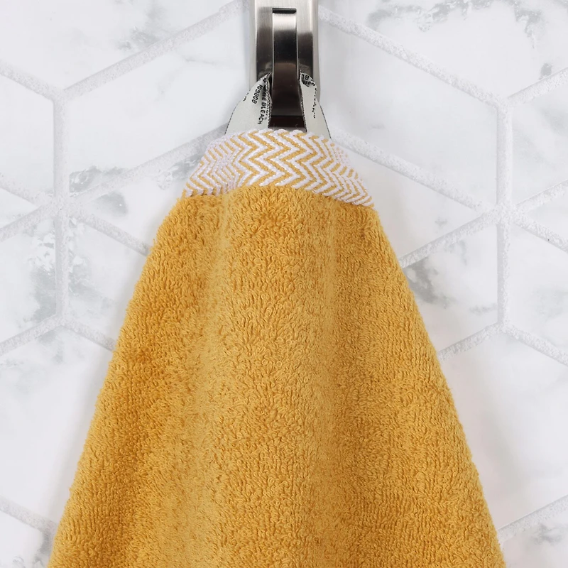 SUPERIOR® Hays Collection | 100% Cotton 6-pc. Solid Hand Towel