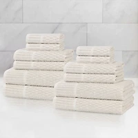 SUPERIOR® Juno Collection 12-pc. Quick Dry Solid Bath Towel Set