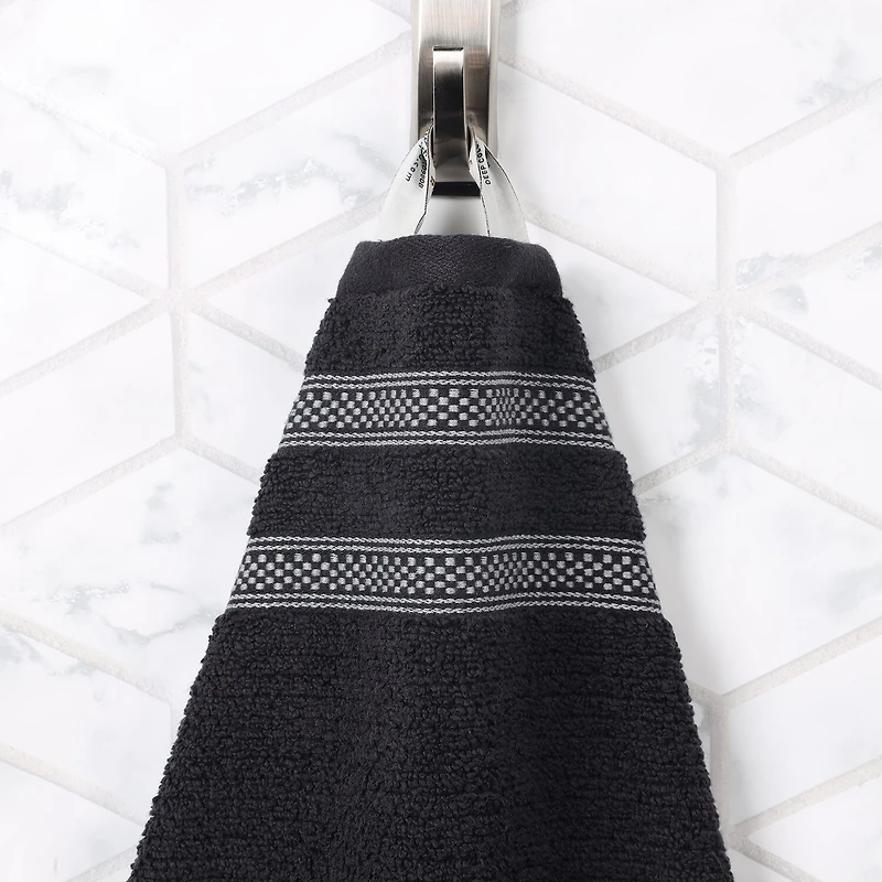 SUPERIOR® Brea Collection | 100% Cotton 6-pc. Quick Dry Solid Bath Towel Set