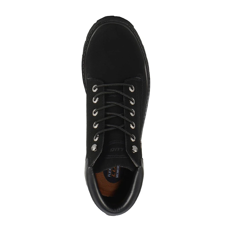 Lugz Drifter LX Mens Block Heel Lace Up Boots