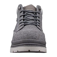 Lugz Mens Flat Heel Lace Up Boots