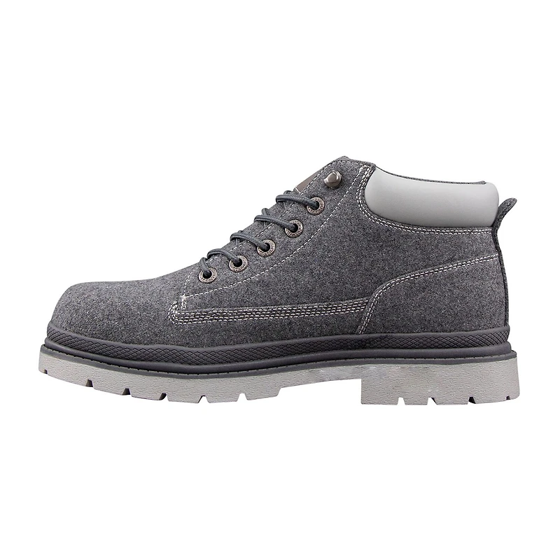 Lugz Mens Flat Heel Lace Up Boots