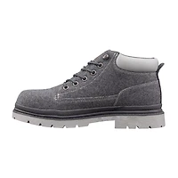 Lugz Mens Flat Heel Lace Up Boots