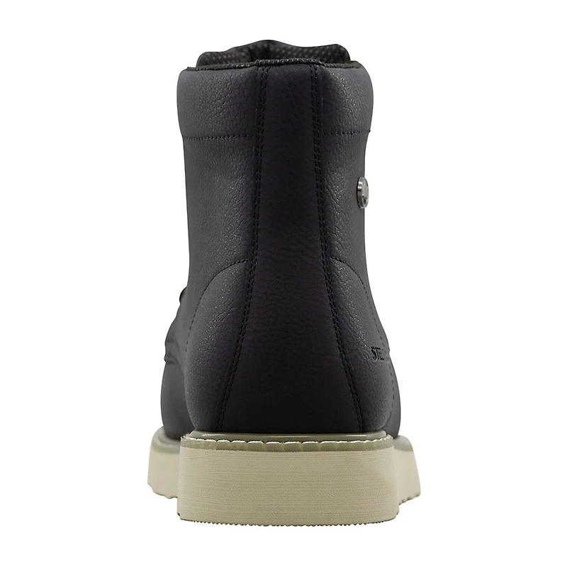 Lugz Monterey Steel Mens Flat Heel Work Boots