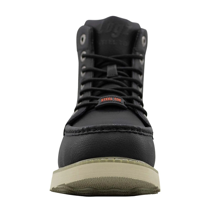 Lugz Monterey Steel Mens Flat Heel Work Boots