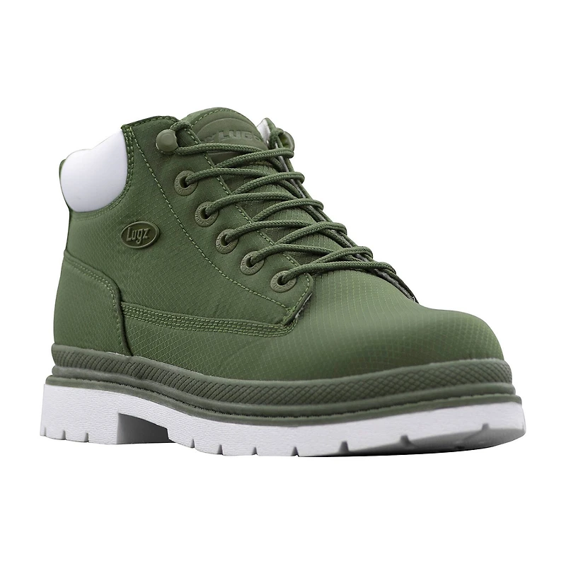 Lugz Drifter Ripstop Mens Block Heel Lace Up Boots