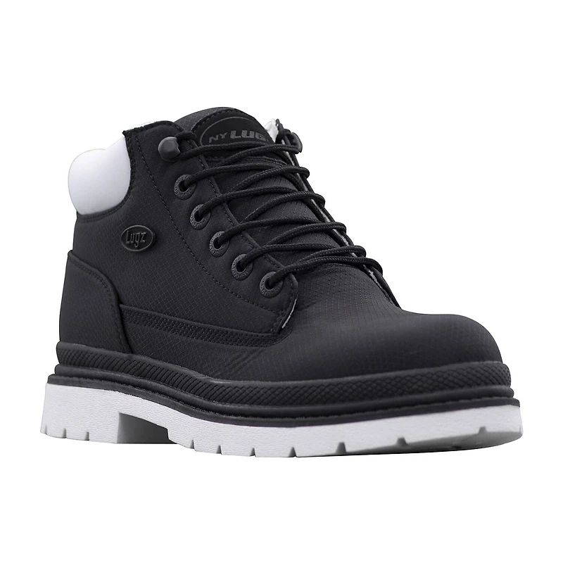 Lugz Drifter Ripstop Mens Block Heel Lace Up Boots
