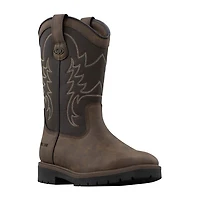 Lugz Cowboss Steel Toe Mens Block Heel Boots