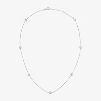 Diamond Addiction (G-H / Si2-I1) Womens / CT. T.W. Lab Grown White 10K Gold Inch Pendant Necklace