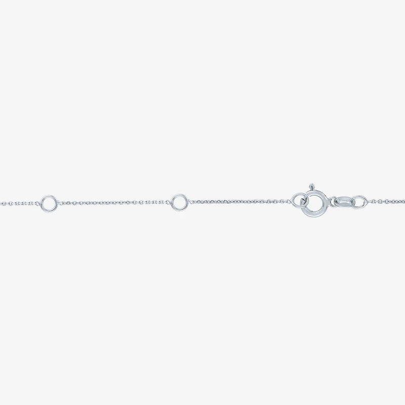 (Si2-I1/G-H) Womens 1 CT. T.W. Lab Grown White Diamond 10K Gold 18 Inch Pendant Necklace