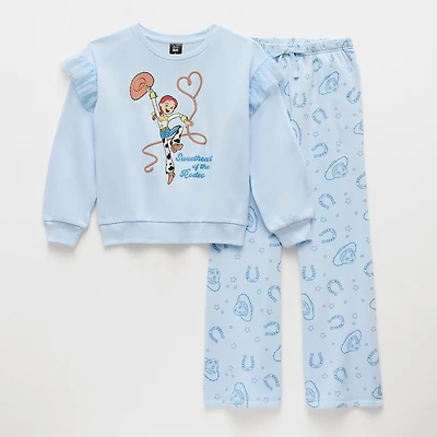 Disney Collection Little & Big Kid Girls Jessie Toy Story 2-pc. Pant Set