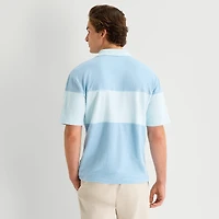 Stylus Mens Regular Fit Short Sleeve Polo Shirt