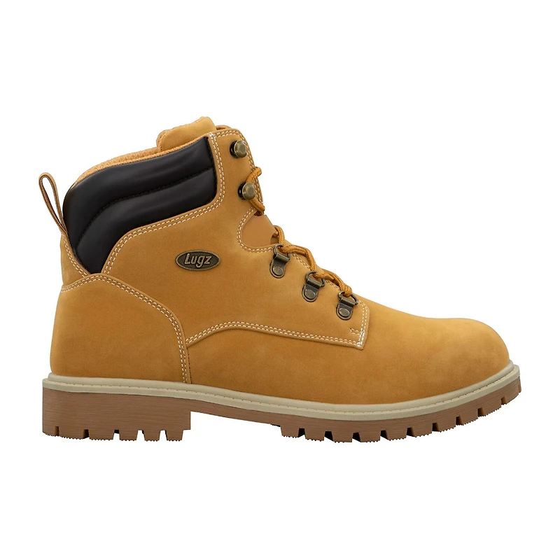 Lugz Scaffold Mens Flat Heel Lace Up Boots