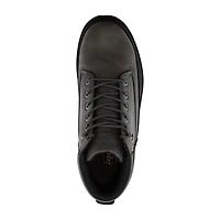 Lugz Drifter Weatherguard Mens Block Heel Lace Up Boots