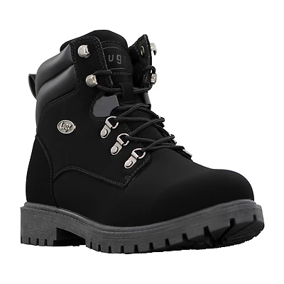 Lugz Scaffold Mens Flat Heel Lace Up Boots