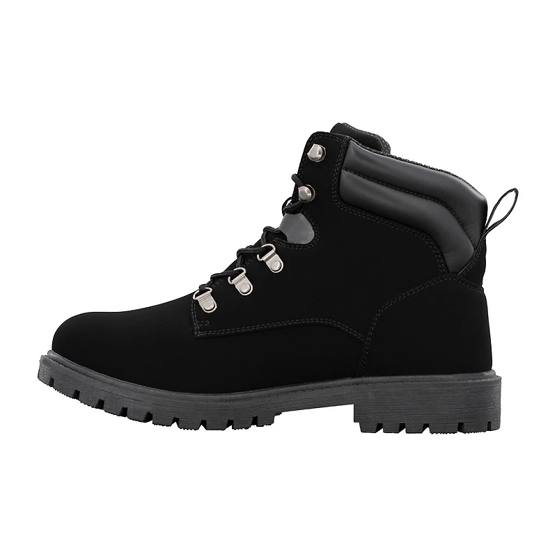 Lugz Scaffold Mens Flat Heel Lace Up Boots