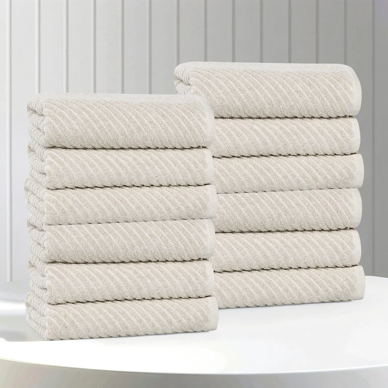 SUPERIOR® Amlia Collection 12-pc. Quick Dry Washcloth
