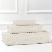 SUPERIOR® Amlia Collection 3-pc. Quick Dry Solid Bath Towel Set