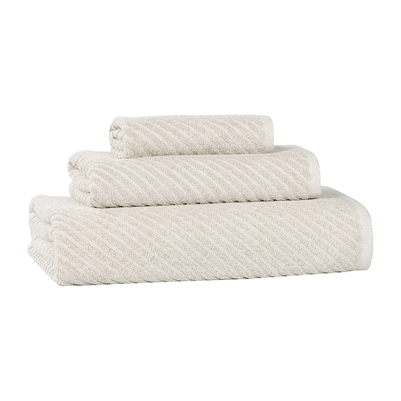SUPERIOR® Amlia Collection 3-pc. Quick Dry Solid Bath Towel Set