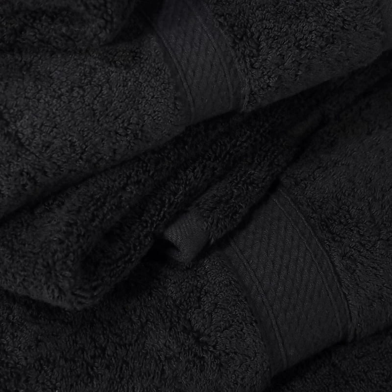 SUPERIOR® Madeline Collection | Plush Egyptian Cotton 6-pc. Quick Dry Solid Bath Towel Set