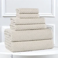 SUPERIOR® Amlia Collection 6-pc. Quick Dry Solid Bath Towel Set