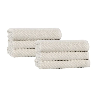 SUPERIOR® Amlia Collection 6-pc. Solid Hand Towel