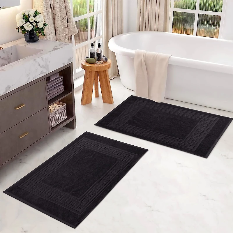 SUPERIOR® Cotton 2-Pc Bath Mat