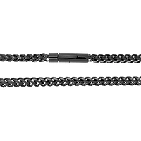 Mens Stainless Steel Inch Wheat Chain Necklace