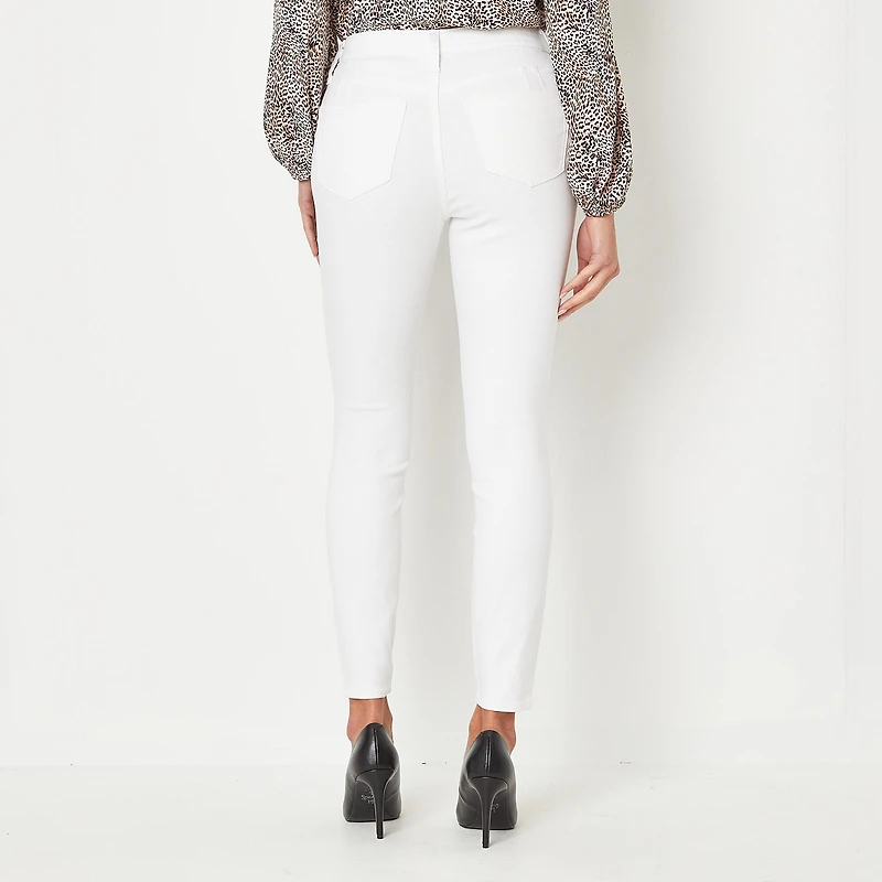 Bold Elements Womens Mid Rise Skinny Fit Jean