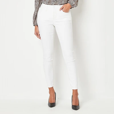 Bold Elements Womens Mid Rise Skinny Fit Jean